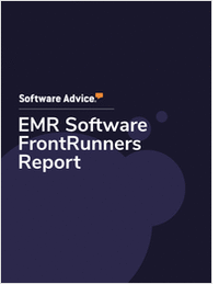 Top Rated FrontRunners for Electronic Medical Record (EMR) Software