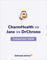 CharmHealth vs. Jane vs. DrChrono Ratings Compared
