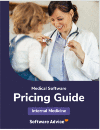 New for 2025: Medical Software Pricing Guide for Internal Medicine