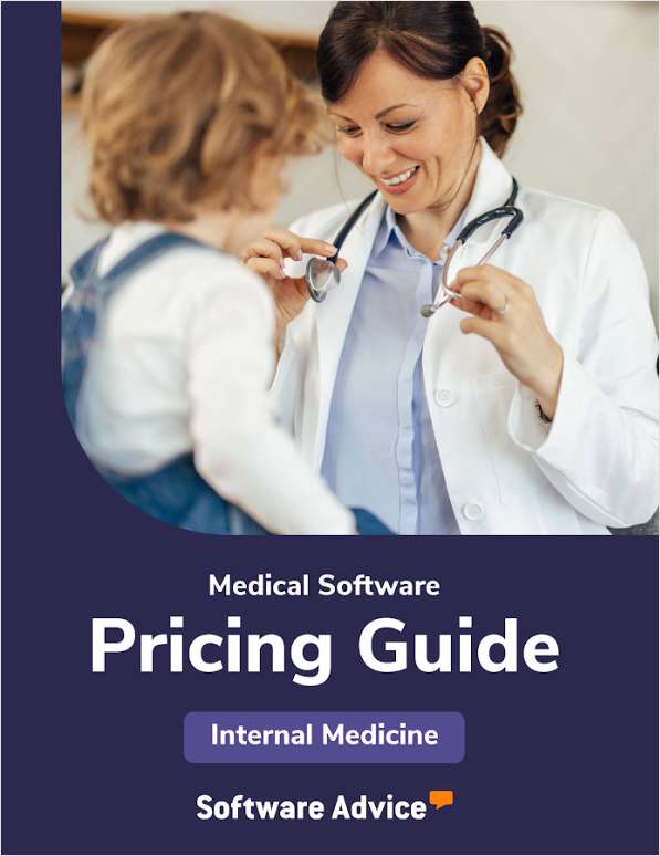 New for 2025: Medical Software Pricing Guide for Internal Medicine