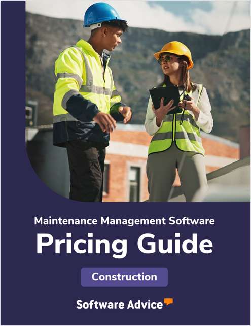 New for 2025: Maintenance Management Software Pricing Guide for Construction and Engineering
