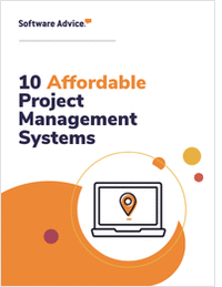Software Advice's Top 10: Most Affordable Project Management Systems