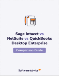Sage Intacct vs Netsuite vs QuickBooks Desktop Enterprise Ratings Compared