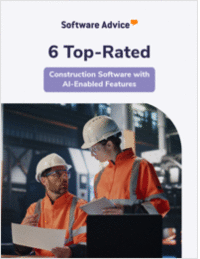 6 Top-Rated Construction Software with AI-Enabled Features