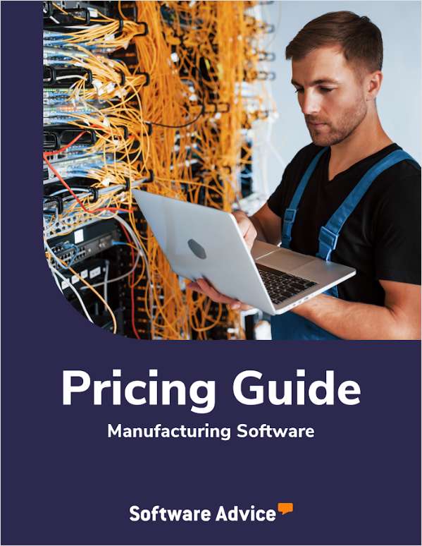 New for 2025: Manufacturing Software Pricing Guide