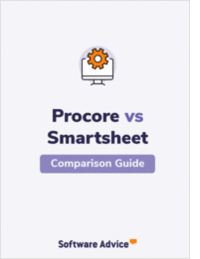 Compare Procore Against Smartsheet: Features, Ratings and Reviews