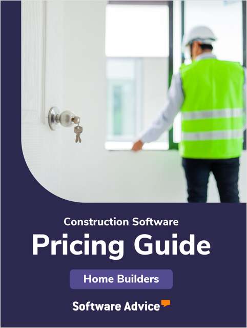 New for 2025: Construction Software Pricing Guide for Home Builders