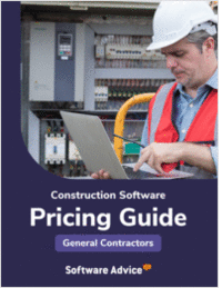 New for 2025: Construction Software Pricing Guide for General Contractors