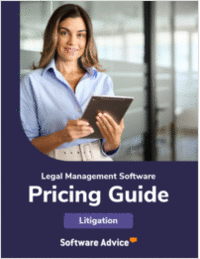 New for 2025: Legal Management Software Pricing Guide for Litigation