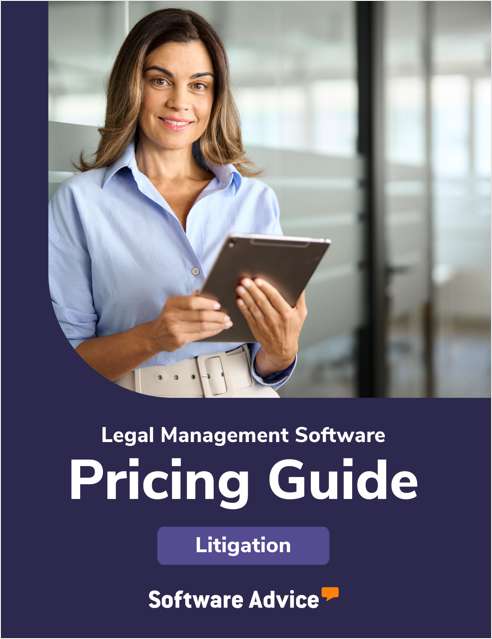 New for 2025: Legal Management Software Pricing Guide for Litigation