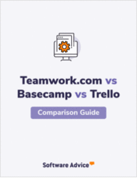 Teamwork.com vs. Basecamp vs. Trello Ratings Compared