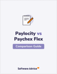 Compare Paylocity Against Paychex Flex: Features, Ratings and Reviews