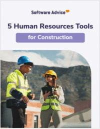 5 Best HR Software for Your Construction Business: Top Features, User Reviews and Pricing