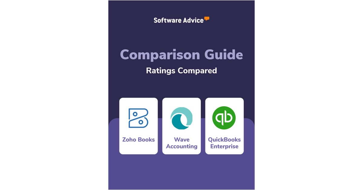 Zoho Books vs. Wave Accounting vs. QuickBooks Desktop Enterprise
