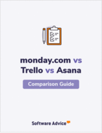 monday.com vs Trello vs Asana Ratings Compared