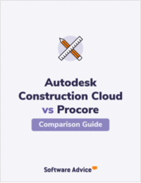 Compare Autodesk Construction Cloud Against Procore: Features, Ratings and Reviews