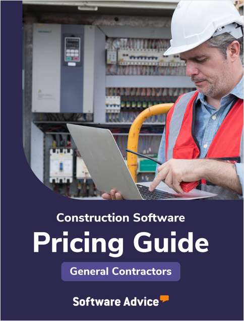New for 2025: Construction Software Pricing Guide for General Contractors