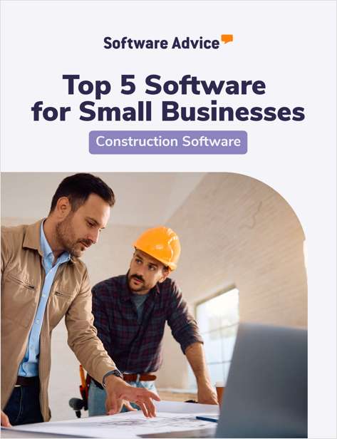 Top Construction Software for Small Teams