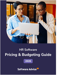 New for 2026: Human Resources Software Pricing Guide