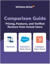 NetSuite vs. Salesforce Sales Cloud vs. HubSpot Sales Hub