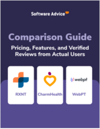 RXNT vs. CharmHealth vs. WebPT