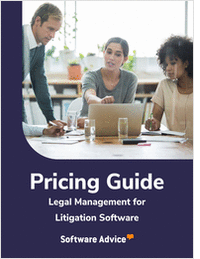 New for 2026: Litigation Software Pricing Guide