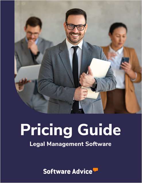 Legal Management Software Pricing Guide