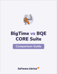 Compare BigTime Against BQE CORE Suite: Features, Ratings and Reviews