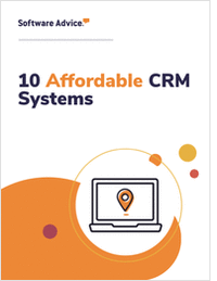 Software Advice's Top 10: Most Affordable CRM Systems