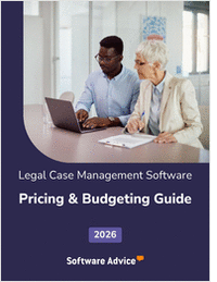 New for 2026: Legal Case Management Software Pricing Guide