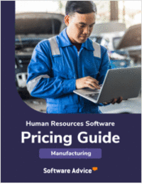 New for 2026: HR Software Pricing Guide for Manufacturing Businesses