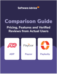 2026 Comparison Guide: ADP Workforce Now, Paylocity or Paycor?