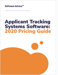 Applicant Tracking Systems Software: 2020 Pricing Guide