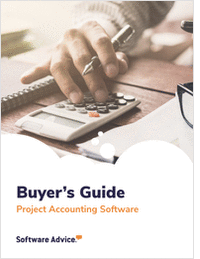 Software Advice's Guide to Buying Project Accounting Software in 2019