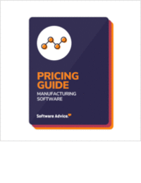 Manufacturing Software: 2020 Pricing Guide