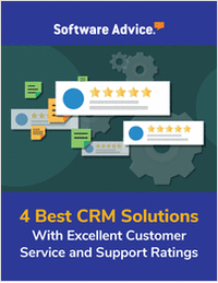 4 Best CRM Solutions With Excellent Customer Service and Support Ratings
