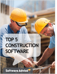 The Top 5 Construction Software - Get Unbiased Reviews & Price Quotes