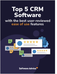 Top 5 CRM Software With the Best User-Reviewed Ease of Use Features