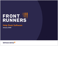 2020 FrontRunners for Help Desk Software