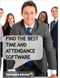 Find the Best 2017 Time and Attendance Software - Get FREE Custom Price Quotes