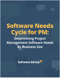 Software Needs Cycle for PM: Determining Project Management Software Needs By Business Size