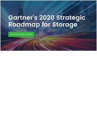 Gartner Report - 2020 Strategic Roadmap for Storage