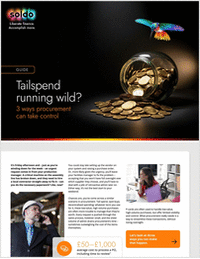 Tailspend running wild? 3 ways procurement can take control