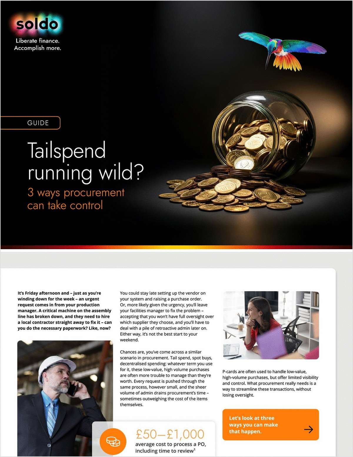 Tailspend running wild? 3 ways procurement can take control