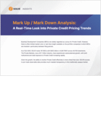 Mark Up / Mark Down Analysis: A Real-Time Look into Private Credit Pricing Trends