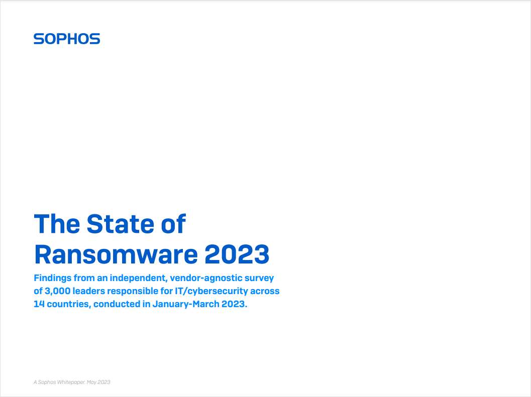 The State of Ransomware 2023
