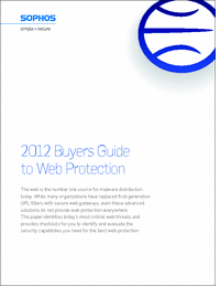 2012 Buyers Guide to Web Protection