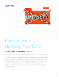Ransomware: Hijacking Your Data