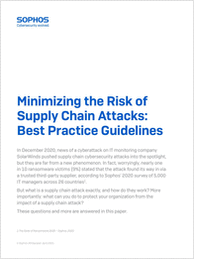 Minimizing the Risk of Supply Chain Attacks: Best Practice Guidelines