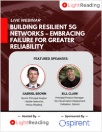 Building Resilient 5G Networks -- Embracing Failure for Greater Reliability